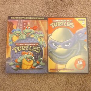 Original TMNT Cartoon DVD Lot, PRE-OWNED